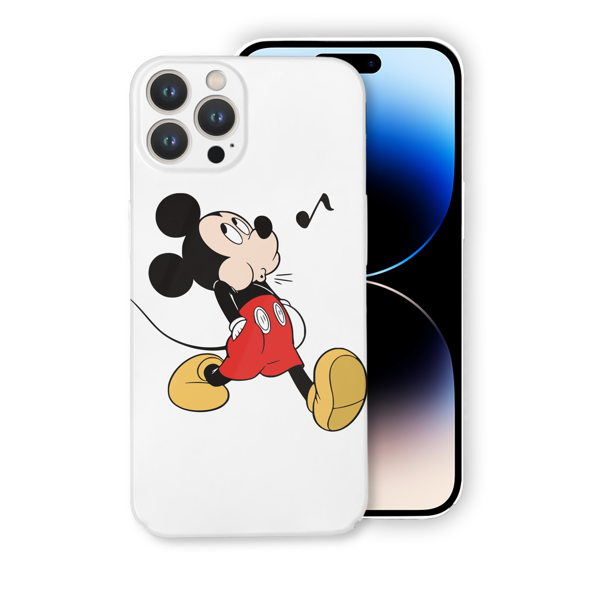 （画像用） ミッキーマウス Mickey Mouse 【iPhone 14シリーズ対応】ハードケース